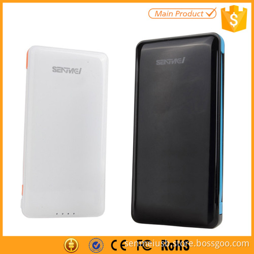 Built-in cables power banks portable battery charger 6000mah